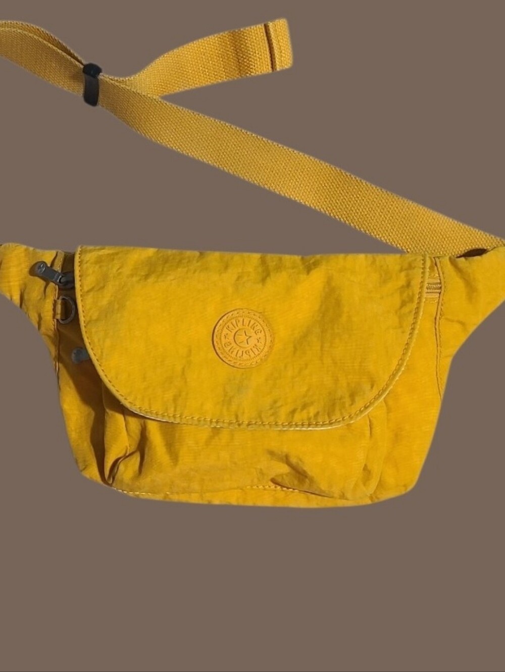 Kipling Merryl 2-in-1 Convertible Waist Pack Fanny Pack Sunflower Yellow